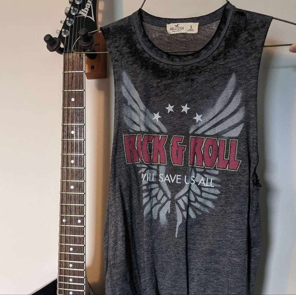 Distressed Punk Rock Holster Tank Top